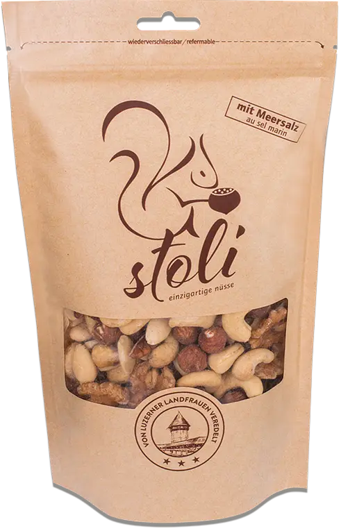 Mélange de noix Deluxe avec salé