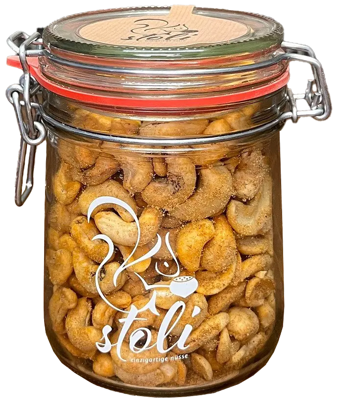 Cashews mit Paprika