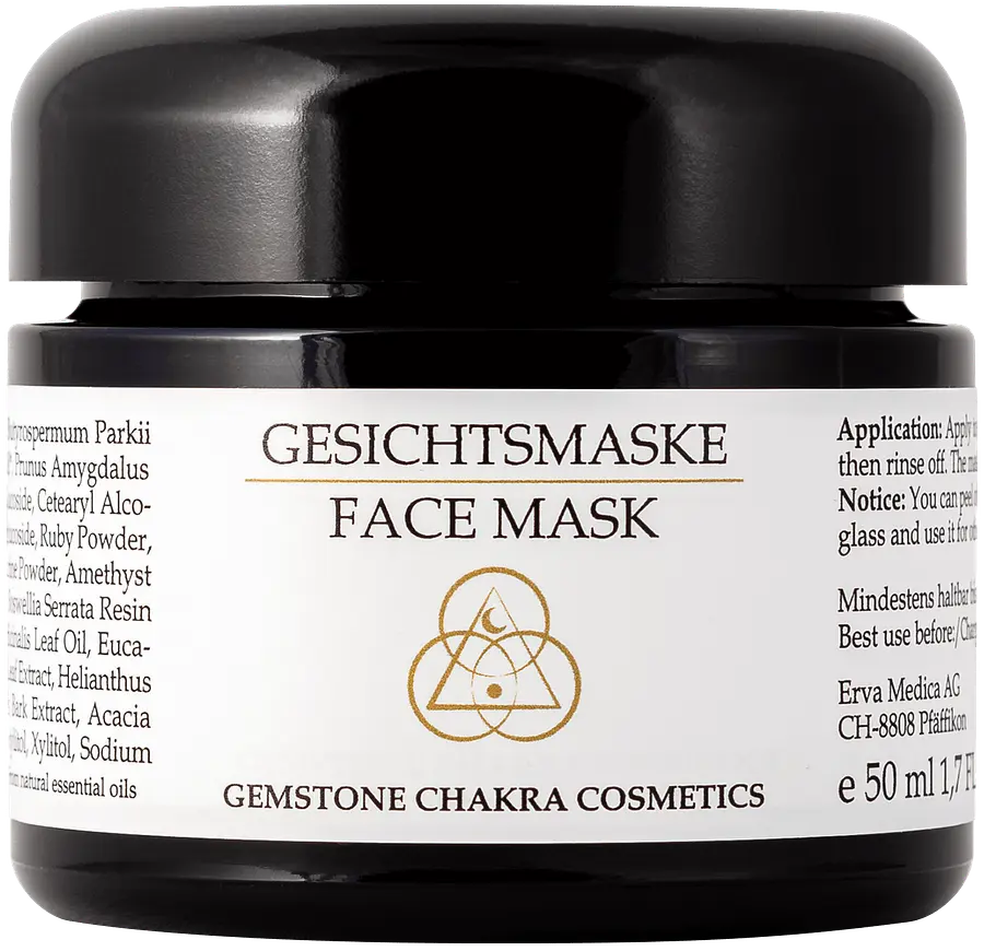 Gemstone Chakra Gesichtsmaske