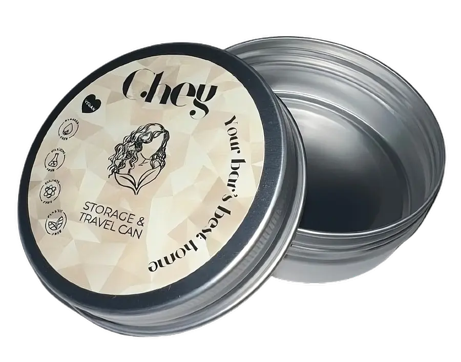 Pot de shampoing en aluminium