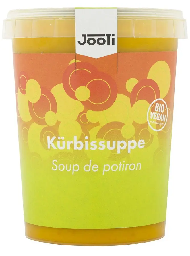 Frisch: Kürbis-Suppe mit Kokosmilch und Ingwer