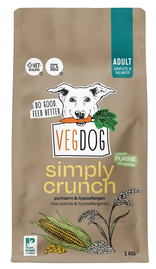 VEGDOG Trockenfutter Simply Crunch