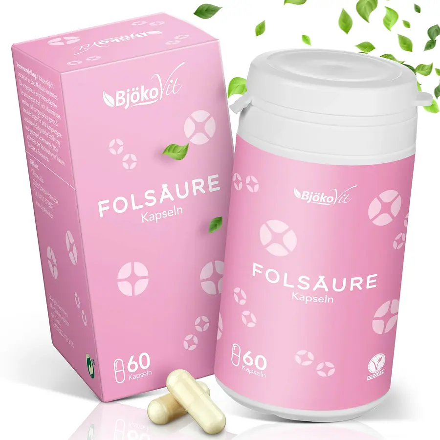 Folic Acid Gluten Free, 60 capsules