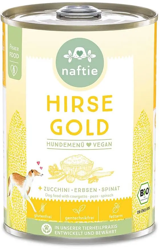 Aliment Complémentaire pour chiens naftie millet doré Bio