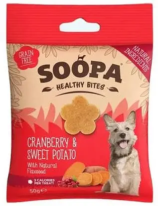 Hundeleckerli Vegan Soopa Cranberry & Süsskartoffel