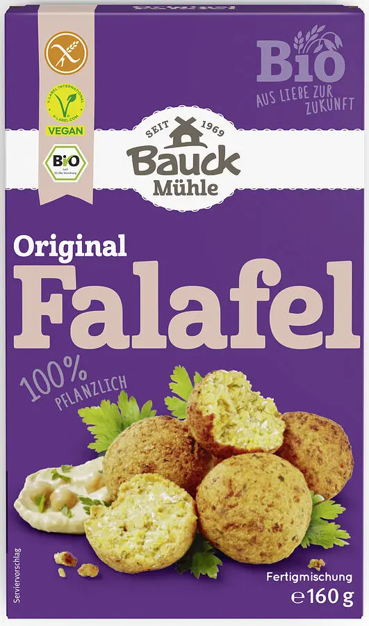 Falafel Fertigmischung Glutenfrei Bio