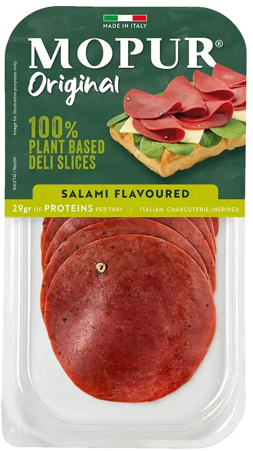 Salami Végétalien en Tranches Mopur®