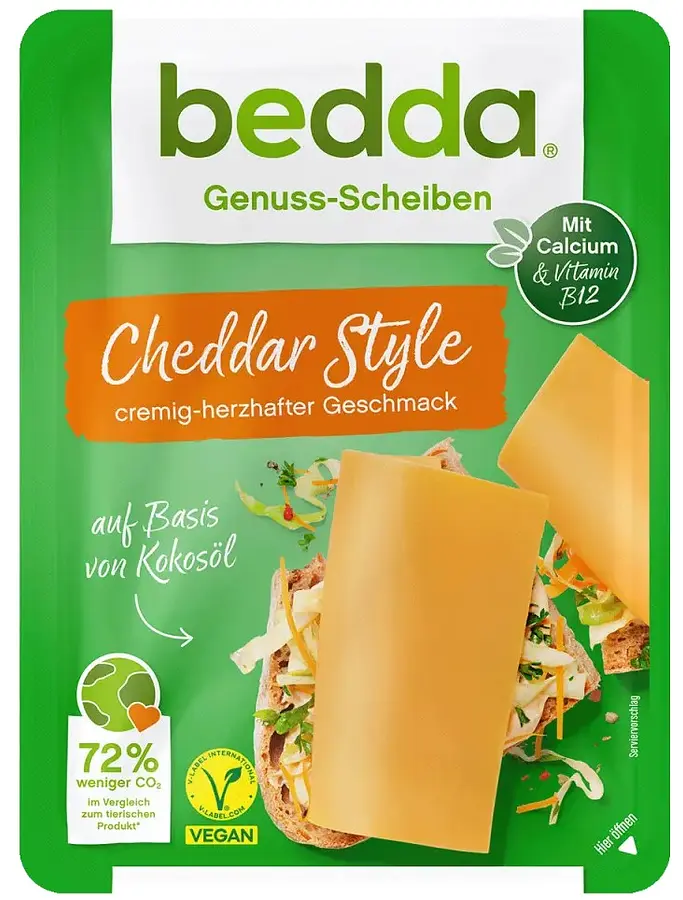 bedda Tranches Style Cheddar