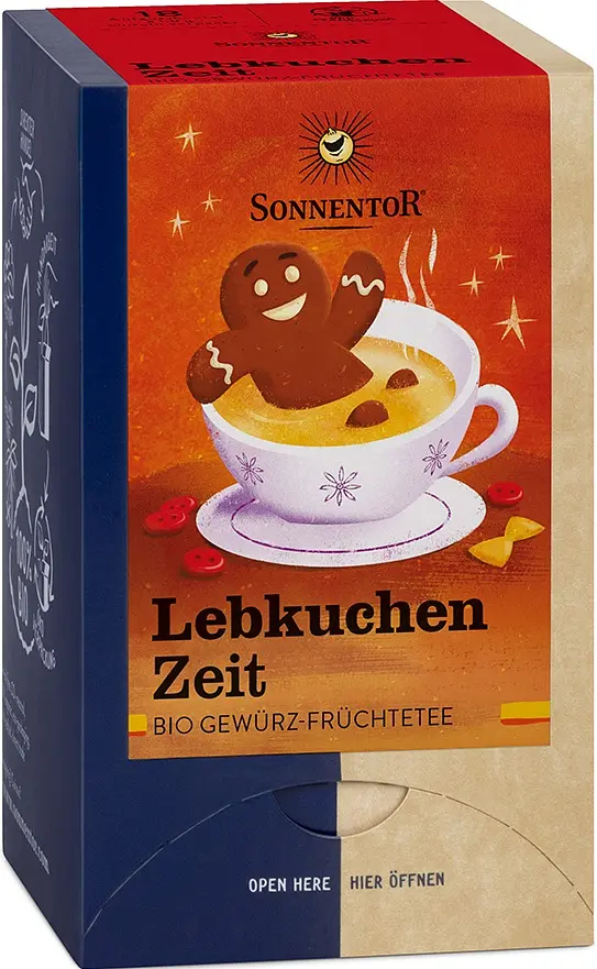 Lebkuchen Zeit Gewürz-Früchtetee Bio