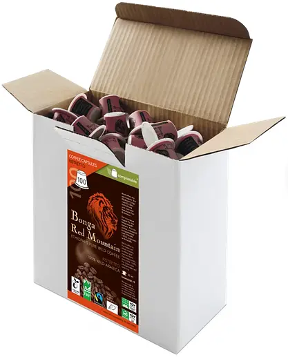 Coffee Wild Coffee Bonga Capsules Ristretto compostable organic