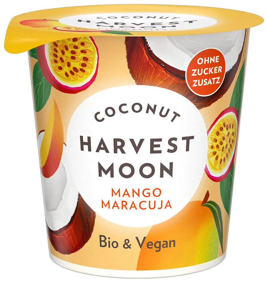 Coconut Milk with Yoghurt Cultures Mango & Maracuja Organic