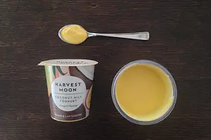 Kokosmilch mit Joghurt Kulturen Mango & Maracuja Bio, 125 g