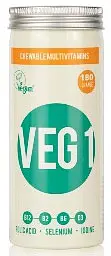 Veg 1 Multivitamin Orange 180 Chewable Tablets, 180 piece