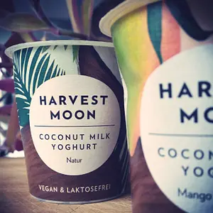 Coconut Milk with Yoghurt Cultures Vanilla Organic, 125 g