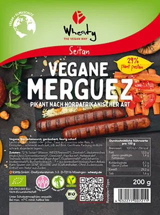 Sausage Vegan Merguez Organic