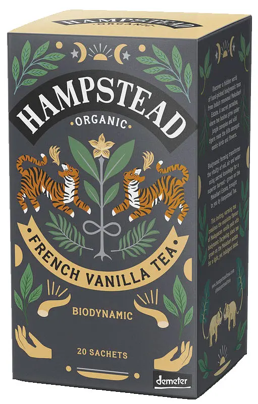 Tea Black Madagascan Vanilla Demeter, 20 Sachets