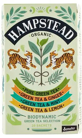 Tea Green Tea Selection Organic, 20 Sachets