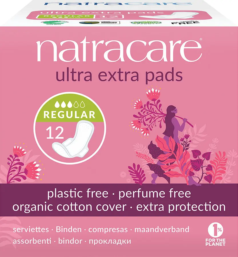 Sanitary Pads  Ultra Extra with wings, 12 pcs