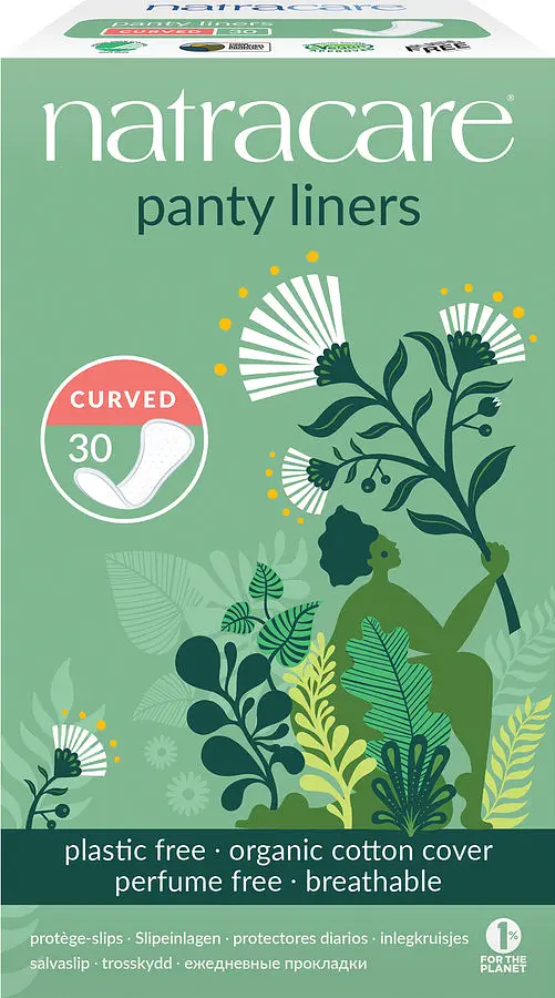 Panty Liners Curved, 30 pcs
