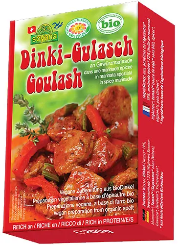 Dinki Spelt Goulash Marinated Organic