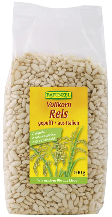 Whole Grain popped Rice Organic