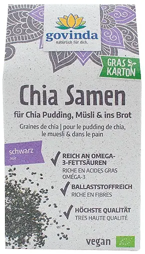 Graines de chia qualité crudités Bio