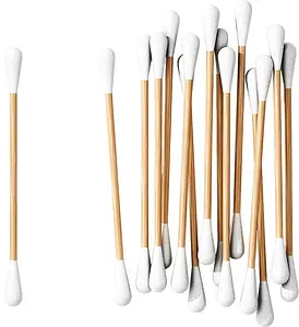 Cotton Swabs without Plastic | Bamboo and Cotton, 100 piece