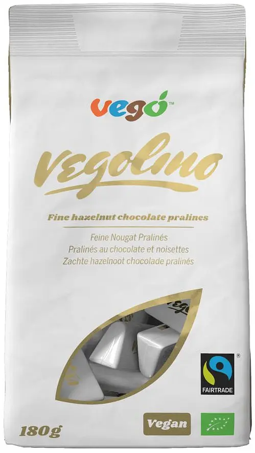 Pralinés Vegolino Fine Nougat Gluten Free Organic