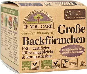 Baking Cups FSC LARGE  Ø, 60 piece