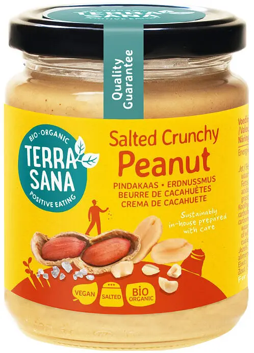 Peanut Butter Crunchy with Rock Salt Organic
