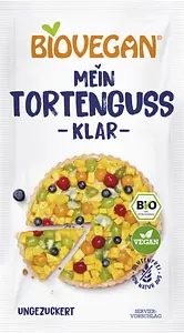 Tortenguss Klar ohne Zucker Bio, 6 g