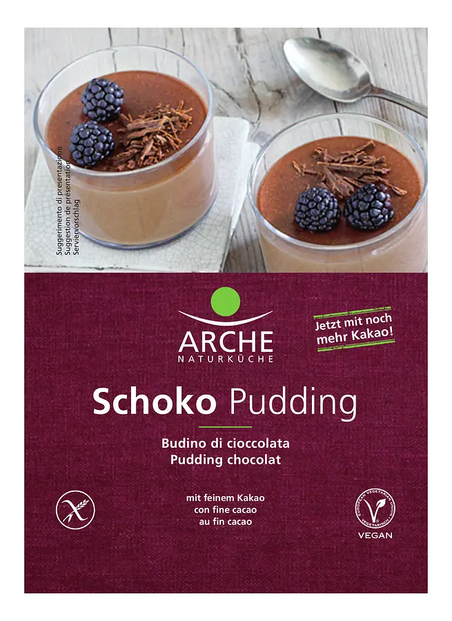 Pudding au Chocolat Bio