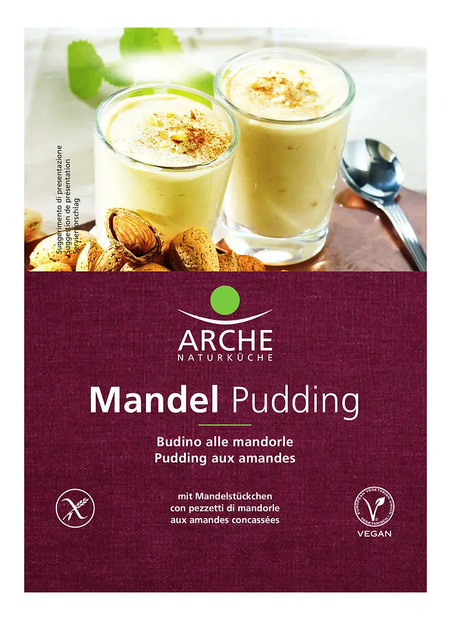 Pudding aux amandes Bio