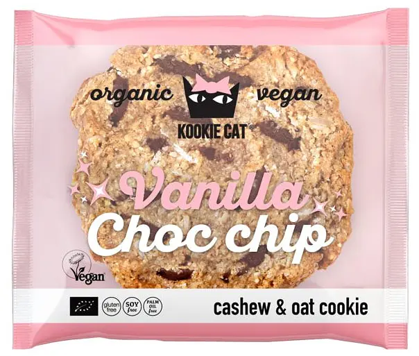 KOOKIE CAT Vanille & Chocolat Biscuits sans gluten Bio