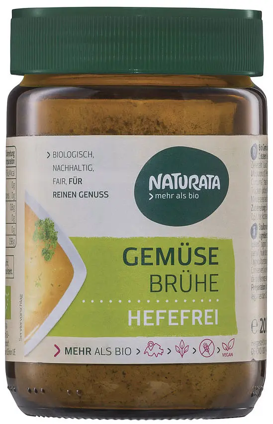 Vegetable Stock Jar Yeast Free Gluten Free Organic