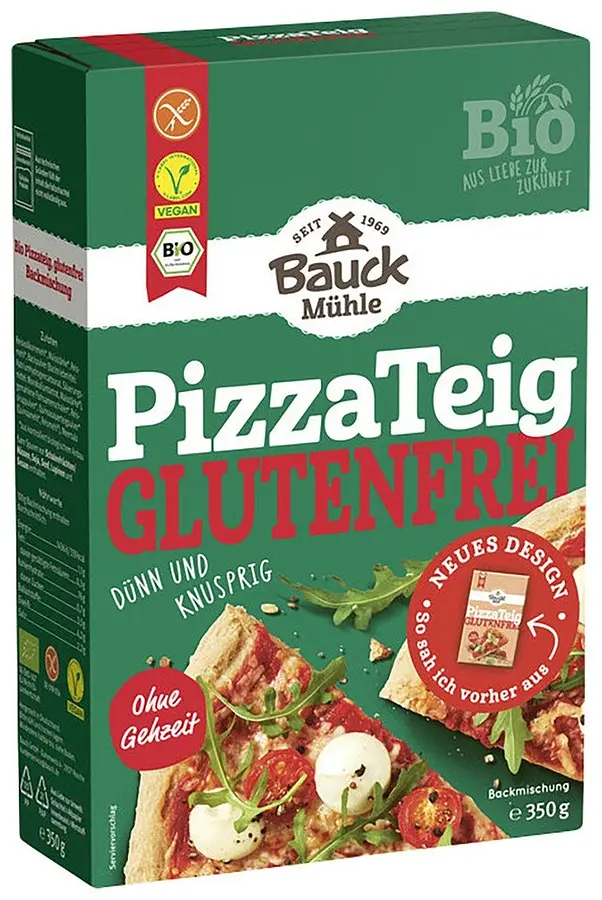 Backmischung Pizzateig Glutenfrei Bio