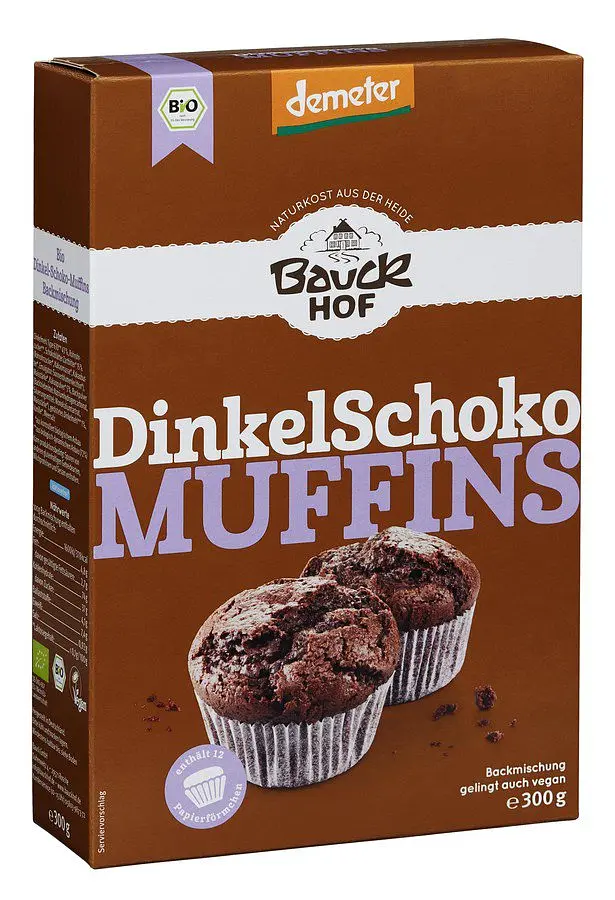 Baking Mix Spelt Chocolate Muffins Demeter