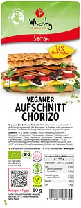 Vegan Slices Chorizo Organic, 80 g
