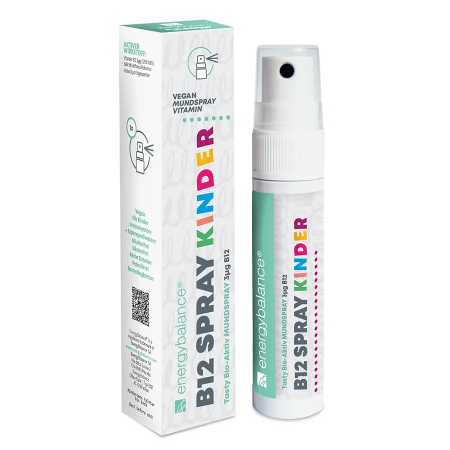 Vitamin B12 Methylcobalamin Vegan 3µg Kids Spray
