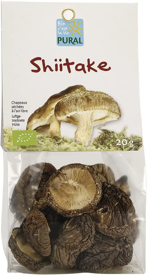 Mushrooms Shiitake Dried Organic