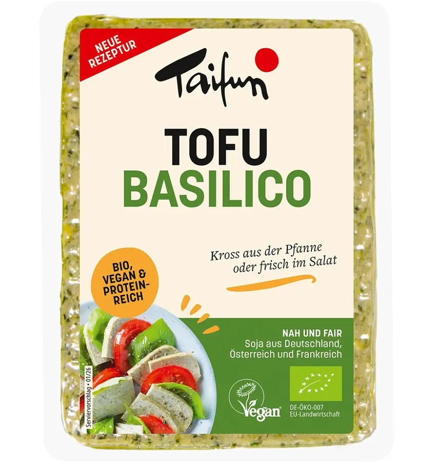 Tofu Basilico Bio