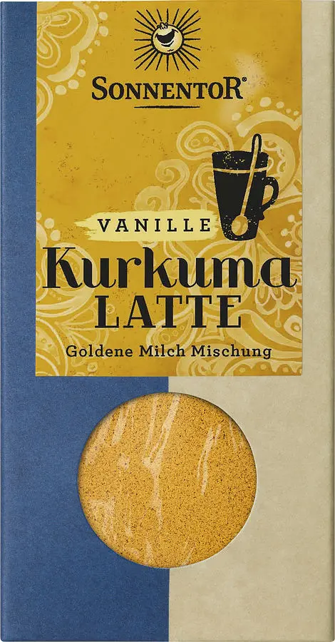 Kurkuma-Latte Vanille Nachfüllpackung Bio