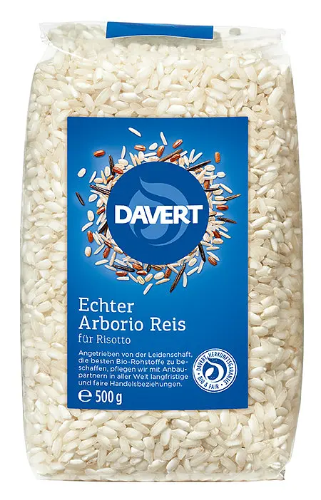 Reis Risotto Arborio Weiss Bio