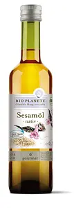 Huile de sésame vierge Bio, 500 ml