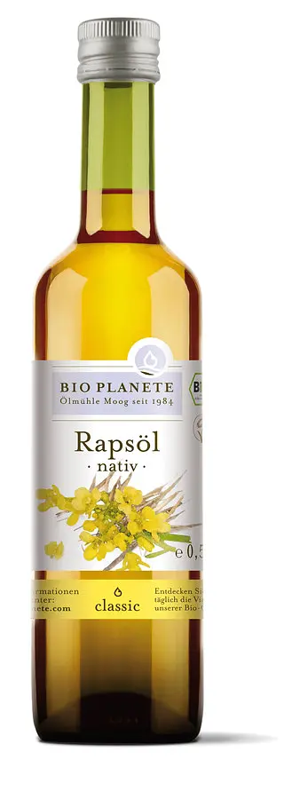 Oil Rapeseed Virgin Organic