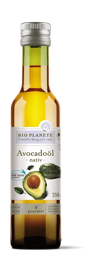 Huile d'avocat vierge Bio