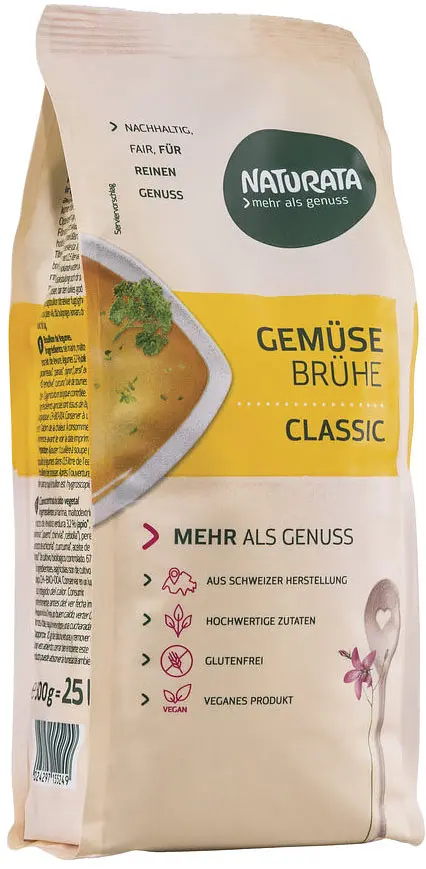 Bouillon Vegetable Stock Classic Gluten Free