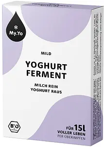 MyYo DOUX Ferment pour fabrication de yaourt (3 sachet), 5 g
