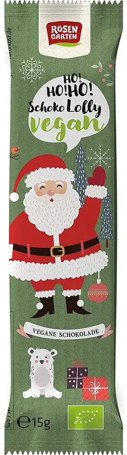 Schoko Lolly Nikolaus hell Bio