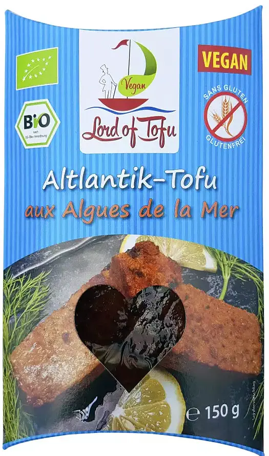 Atlantic Tofu Vegan Alternative to Salmon Organic